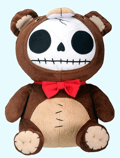 HoneyBear large plush Furry Bones