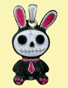 Black BunBun Pendant