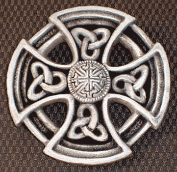 St. Columba Wheel Cross