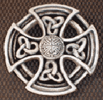 St Columba Wheel Cross