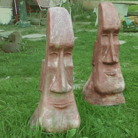 Garden Statues on The Rapa Nui Statue Our Rapa Nui Garden Statue Is A Stylized Version